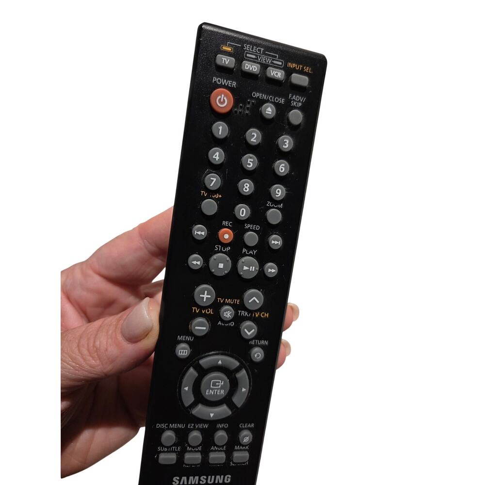 00061J Samsung DVD VCR Remote Control DVD-V9700 DVD-V9800
